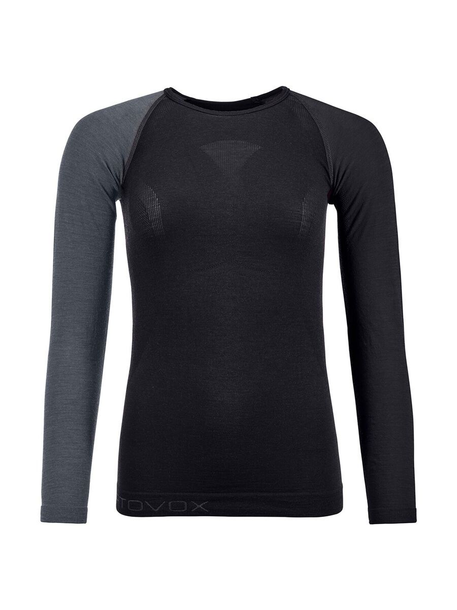 Ortovox 120 Merino Competition Light Long Sleeve W, black raven - Bild 1