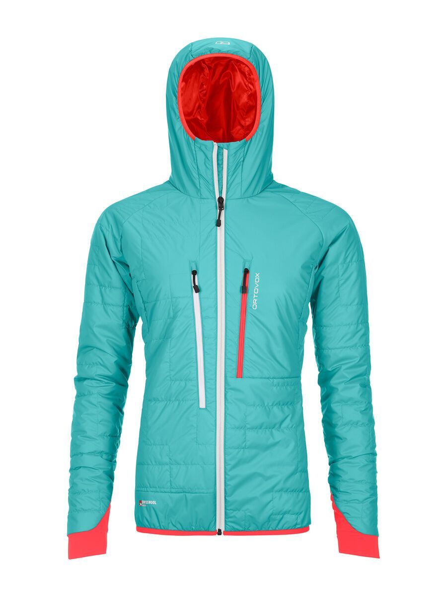 Ortovox Swisswool Piz Boè Jacket W ice waterfall S 6106500027