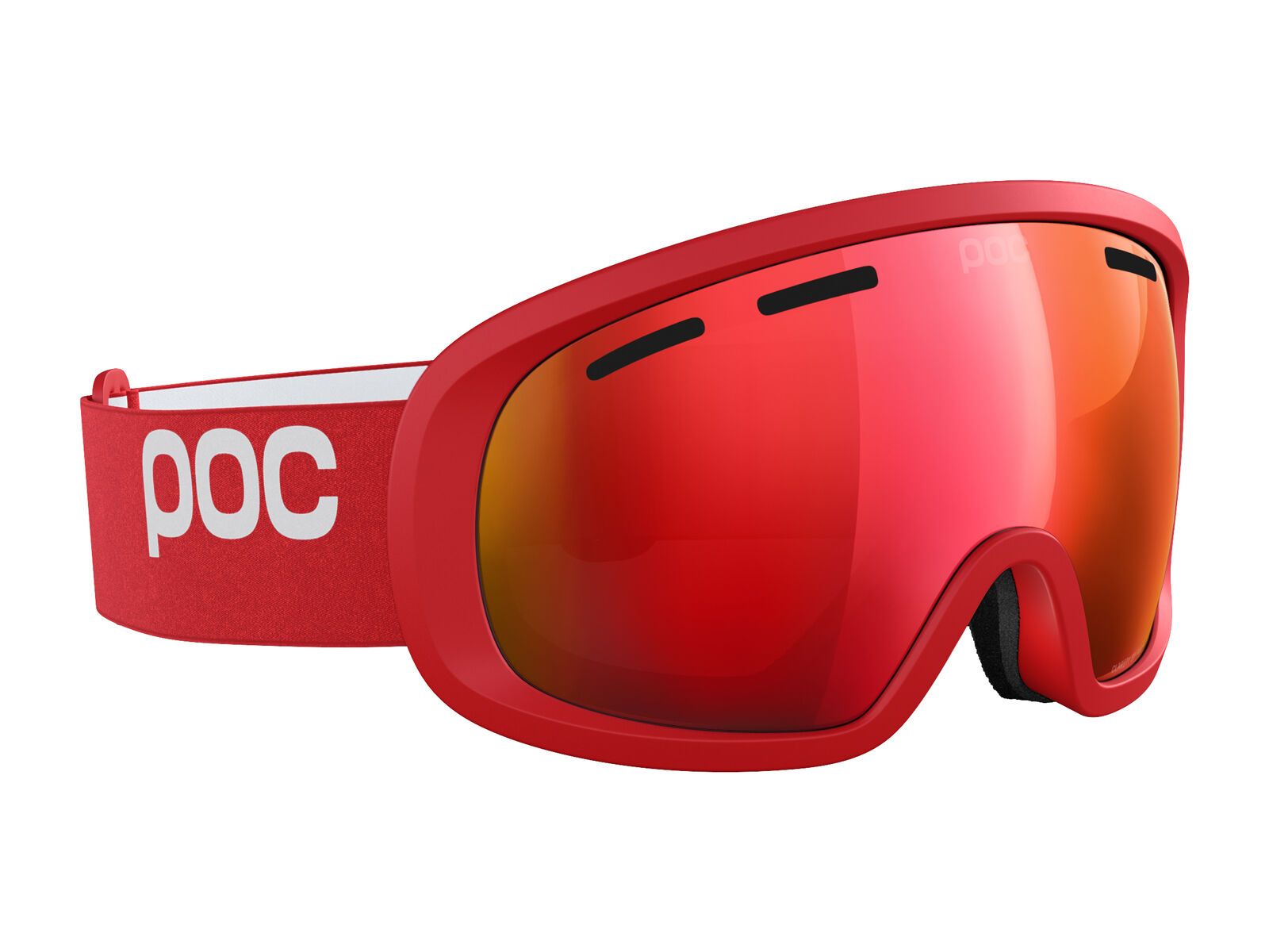 POC Fovea Mid, Clarity Int. Partly Sunny Red / prismane red - Bild 3