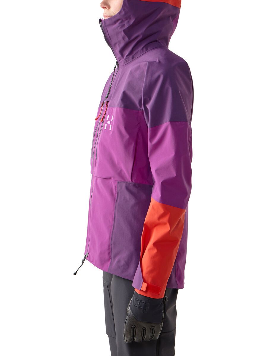 Haglöfs Spitz GTX Pro II Jacket Women, grape purple/purple night - Bild 4
