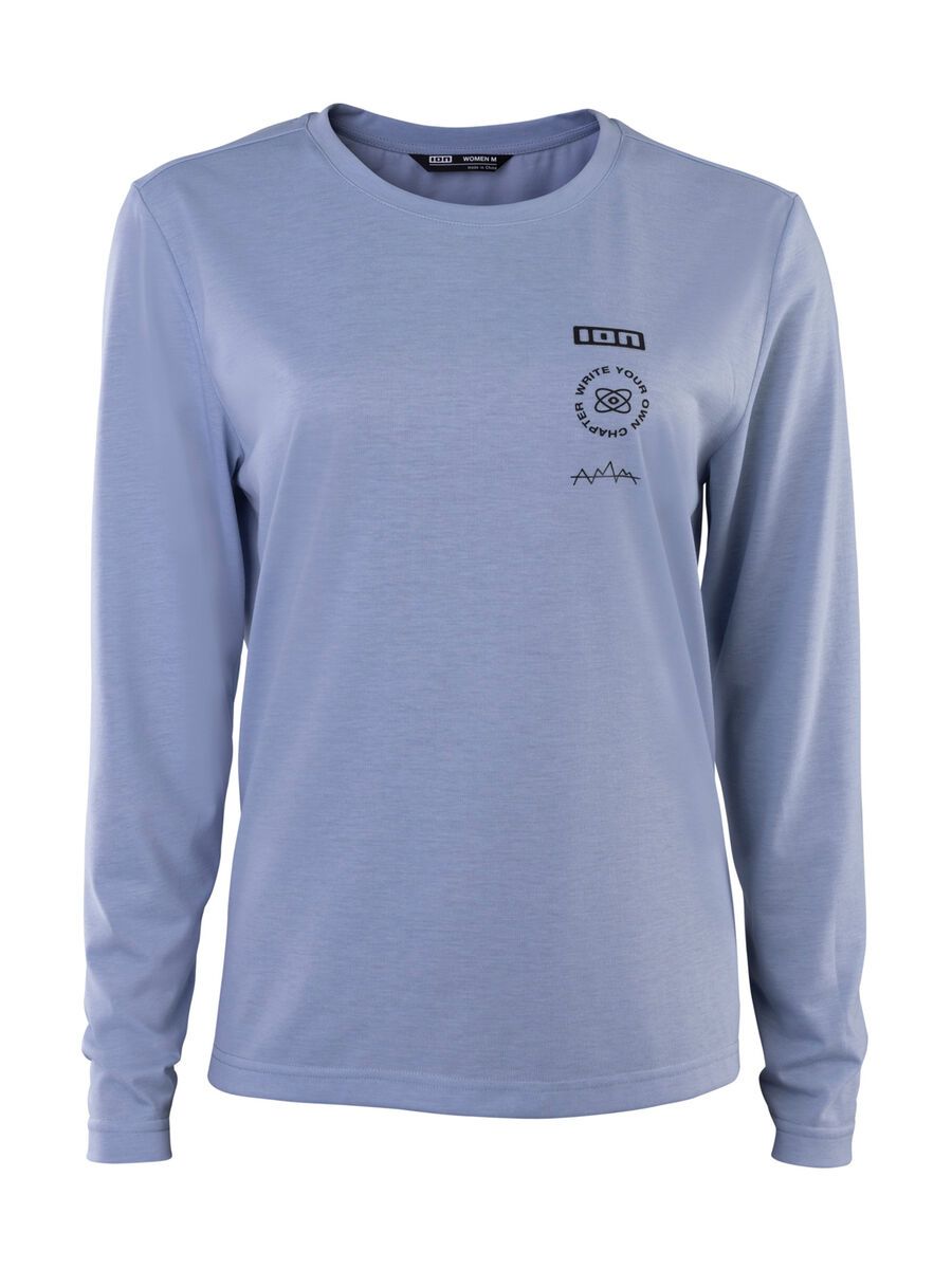 ION Bike Jersey S_Ionic Longsleeve DR Women, misty-blue - Bild 1