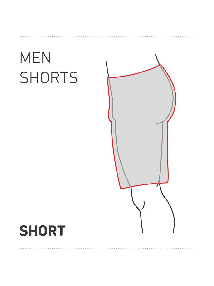 Ortovox Merino Shield Ultra Light Piz Selva Shorts M, blue sea - Bild 4