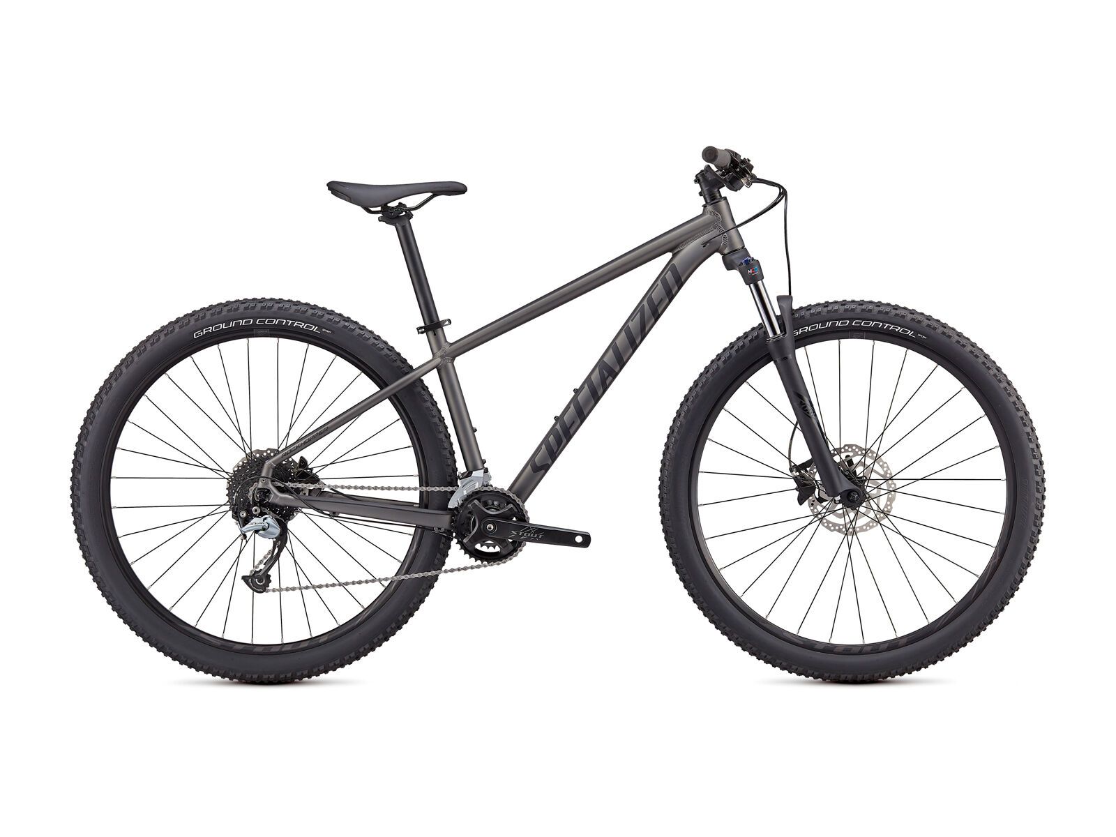 *** 2. Wahl *** Specialized Rockhopper Comp 27.5 2x 2021, smoke/black - Mountainbike | Größe M // 40 cm - Bild 1