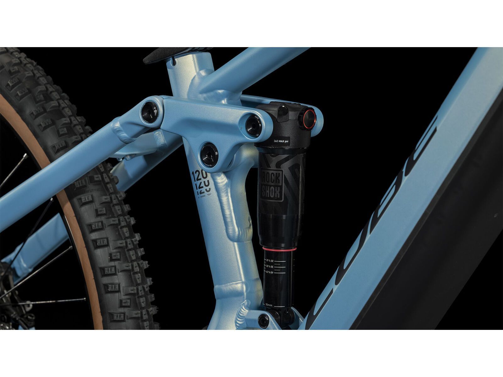 Cube Stereo Hybrid 120 Pro 625 27.5, sagemetallic´n´black - Bild 5