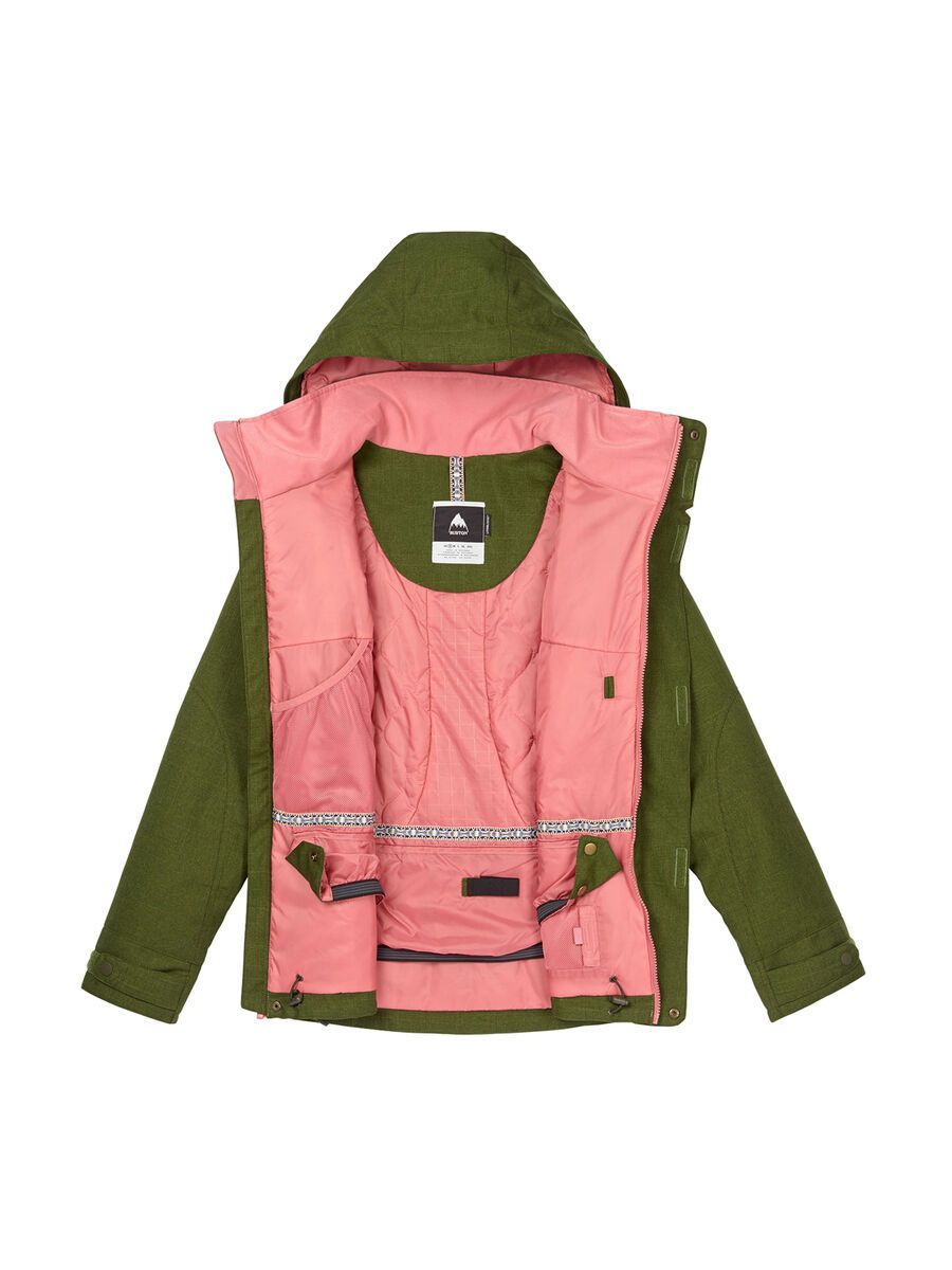 Burton Womens Jet Set Jacket, rifle green - Bild 3