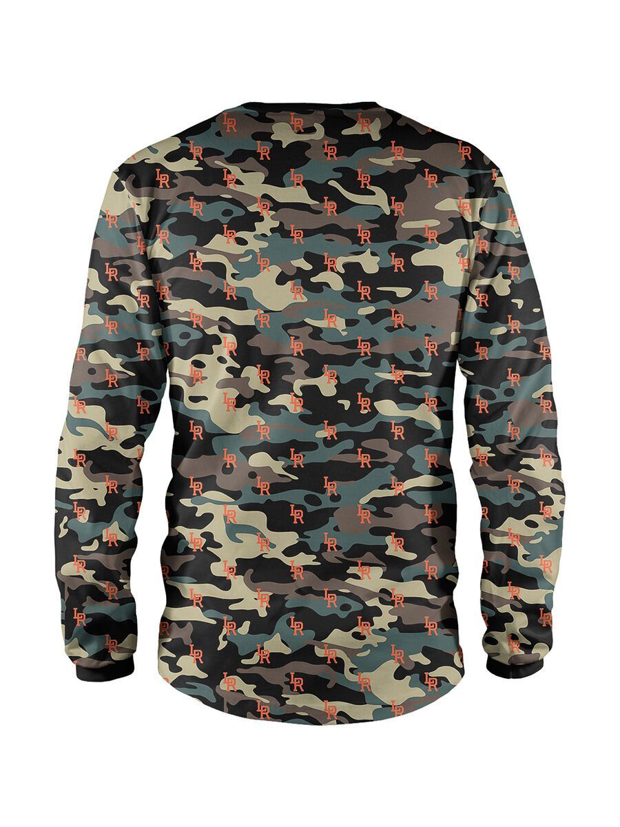 Loose Riders C/S Jersey LS Monogram Camo, camo/black - Bild 2