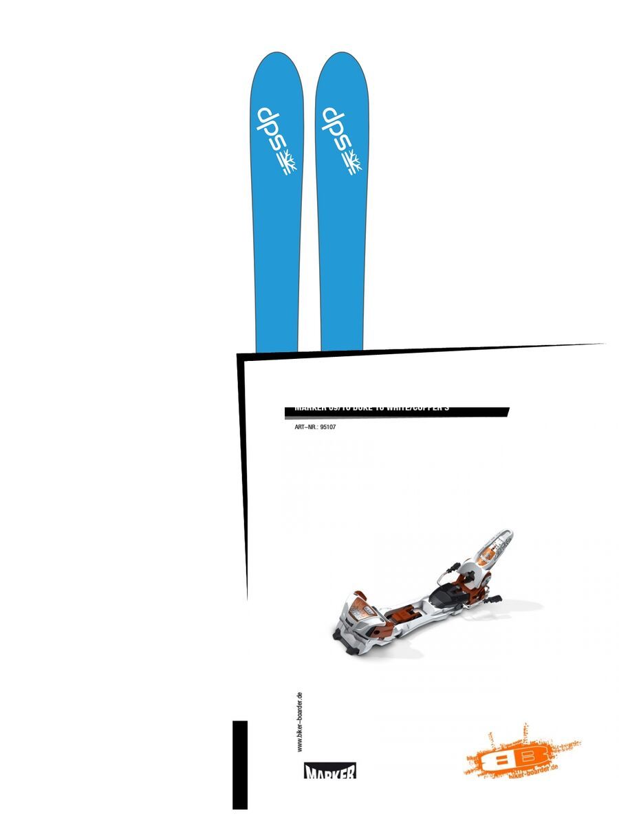 Set: DPS Skis Wailer 106 2017 + Marker Duke 16 (95106S) - Bild 1