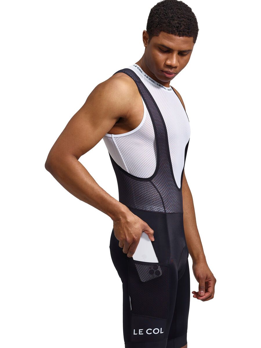 Le Col Sport Cargo Bib Shorts, black/black - Bild 5