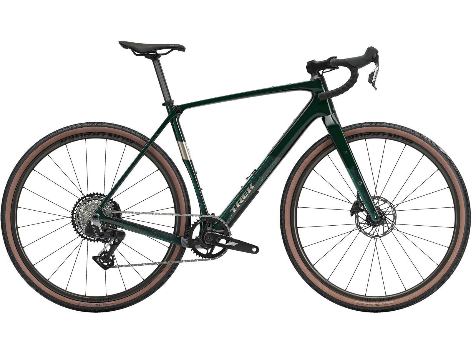 Trek Checkpoint SL 6 AXS Gen 3, dark green/ivy smoke splatter - Bild 1