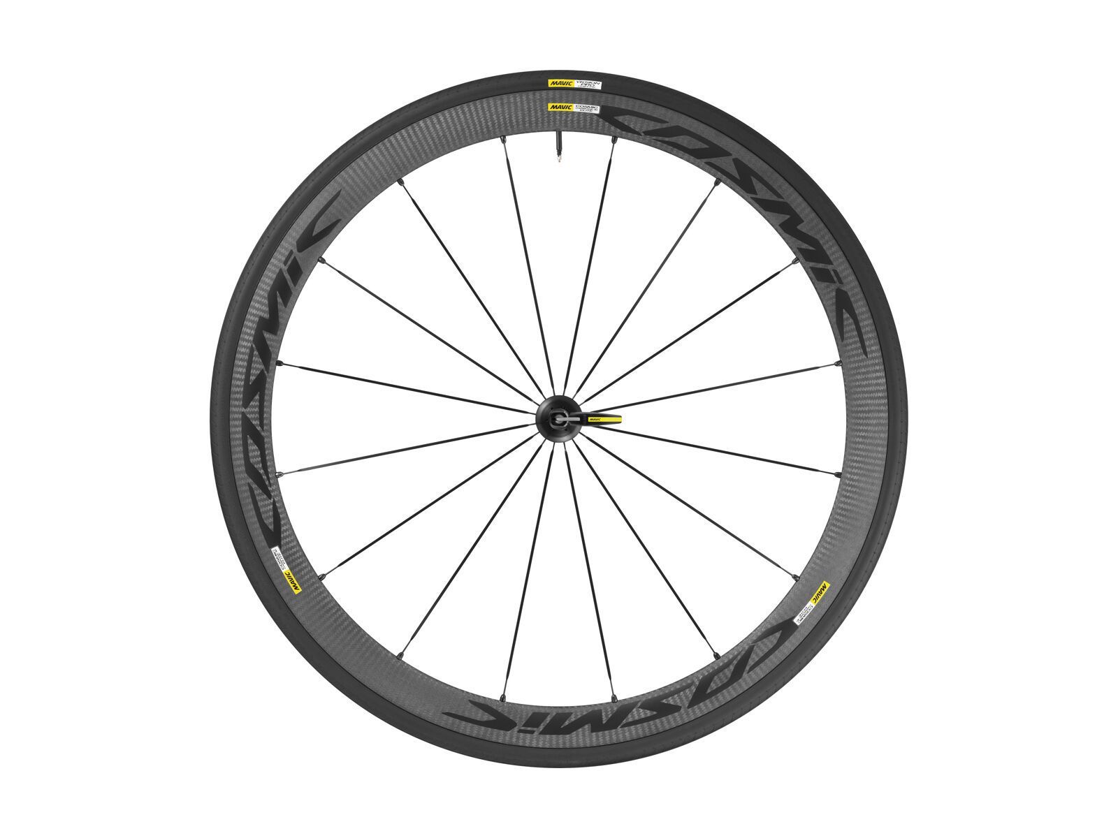 Mavic Cosmic Carbone 40 Elite, black - Bild 1