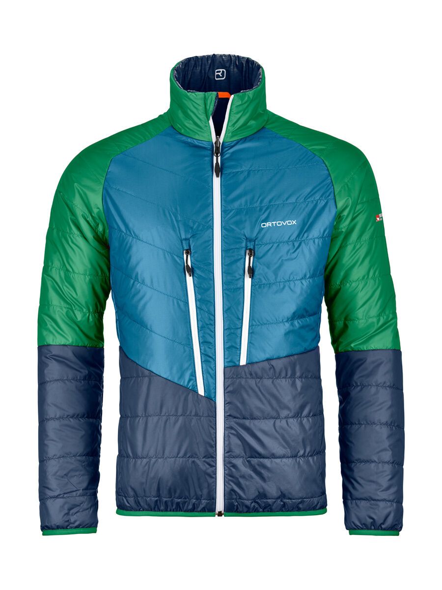 Ortovox Swisswool Light Piz Boval Jacket M, night blue blend - Bild 1