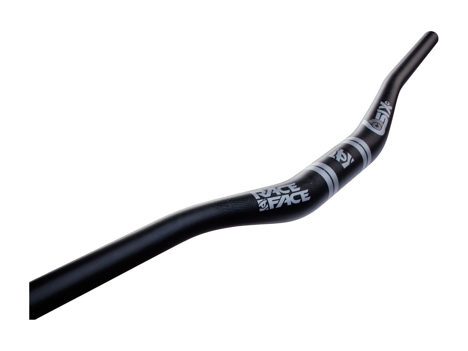 Race Face Sixc 35 35 mm Riser, carbon/white - Bild 1