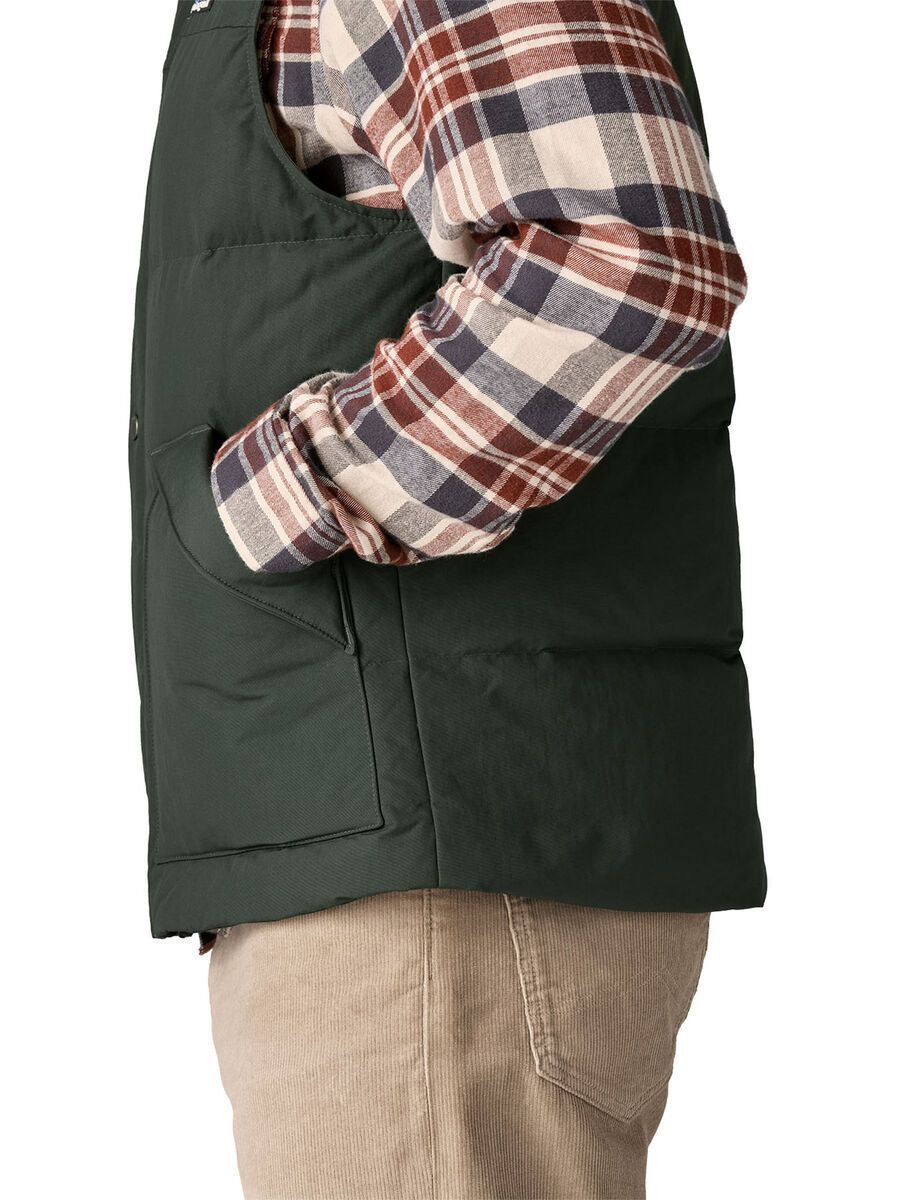 Patagonia Men's Downdrift Vest, old growth green - Bild 6