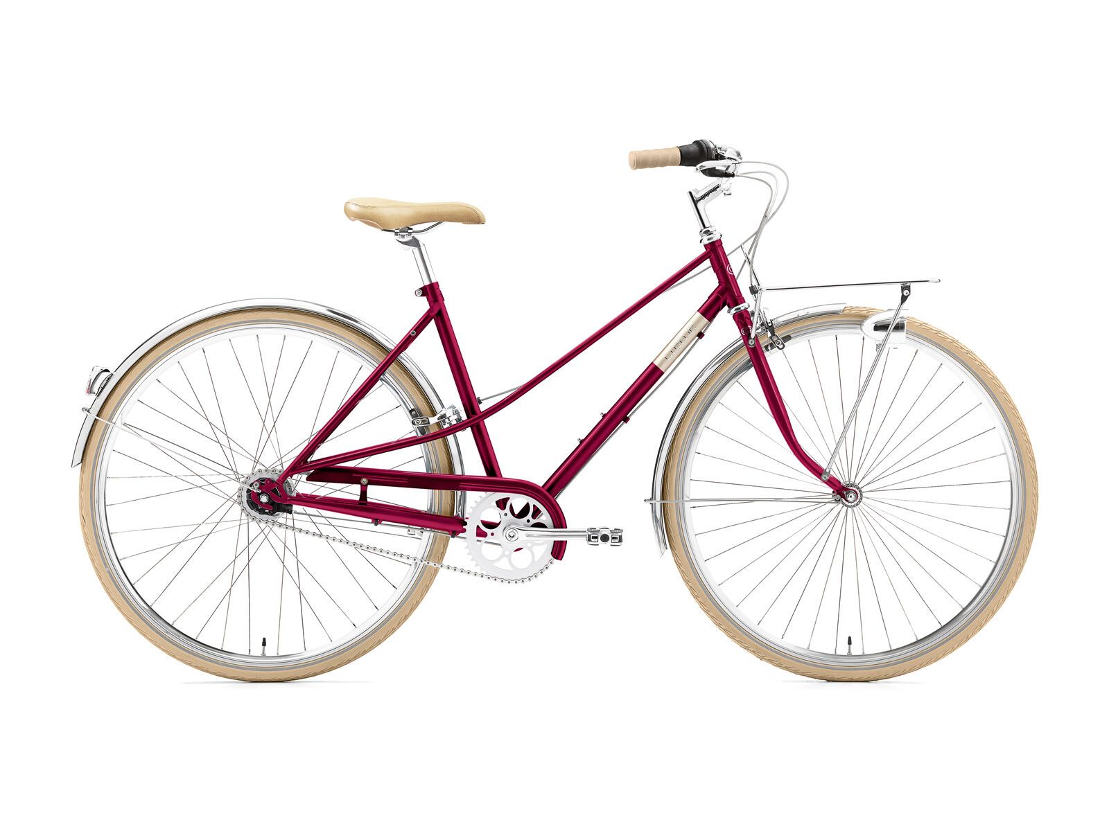 Creme Cycles Caferacer Lady Solo, bordeaux - Bild 1