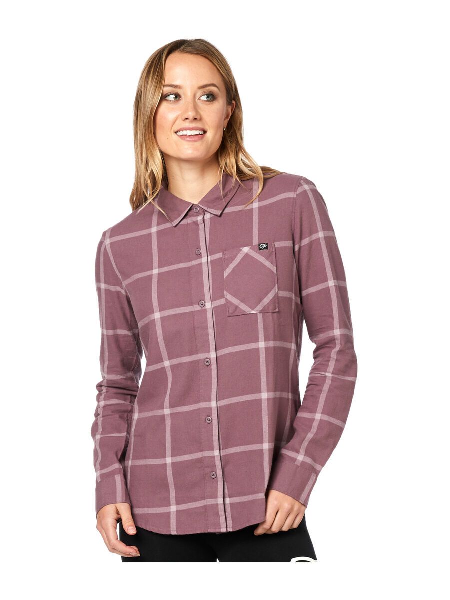 Fox Roost Flannel, purple - Bild 1