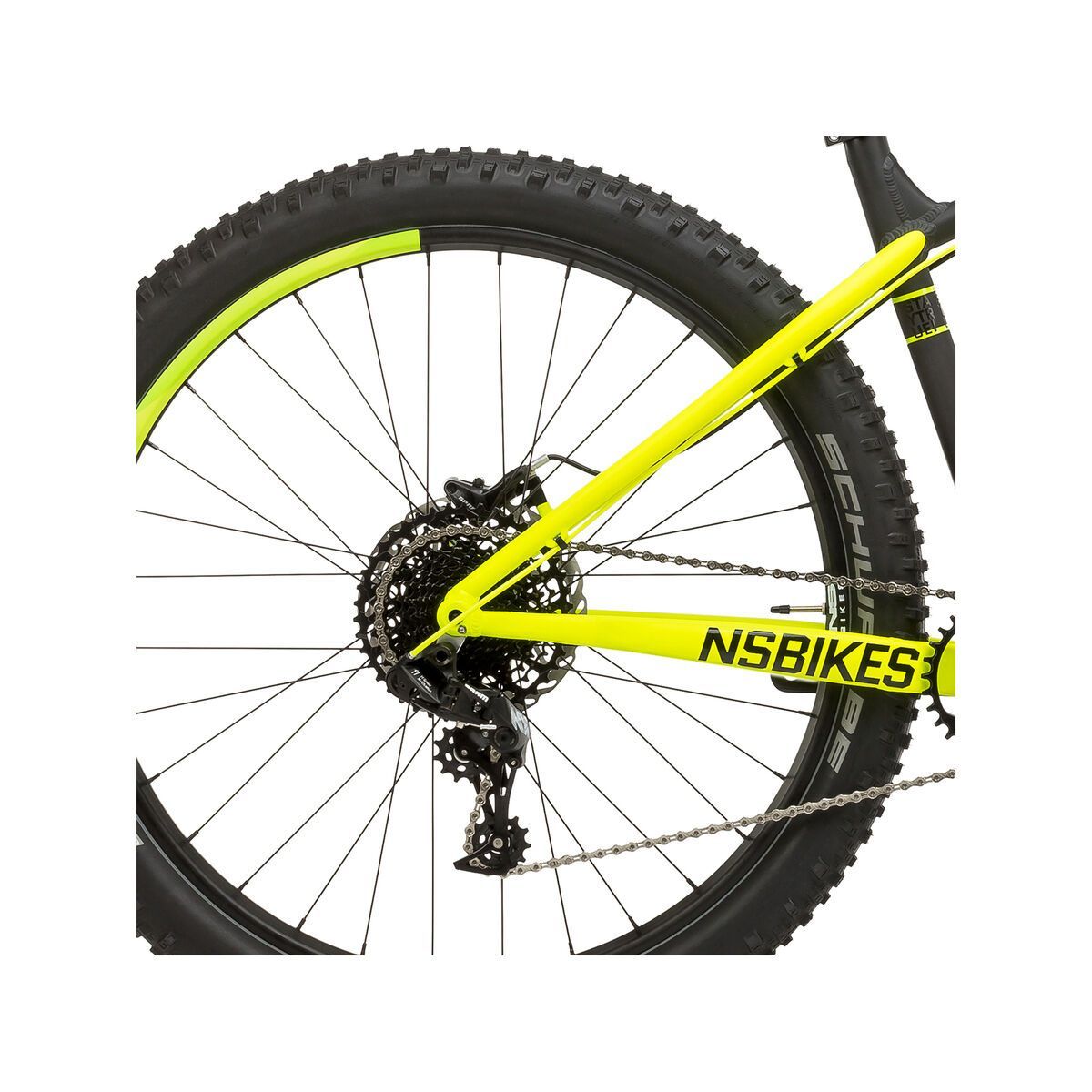 NS Bikes Eccentric Djambo 1, dark raw/fluo yellow - Bild 6