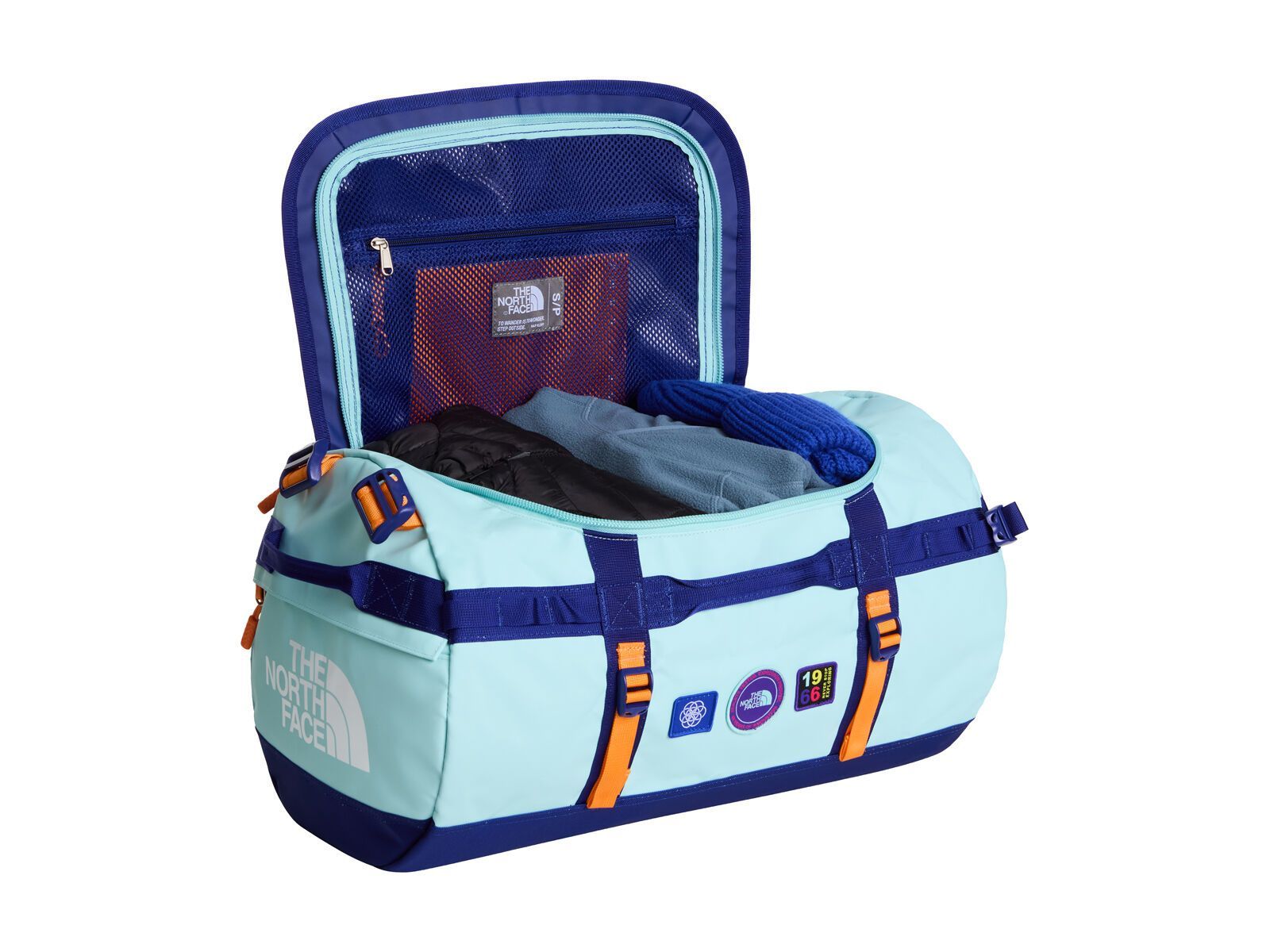 The North Face Base Camp Duffel 50L - S, canal blue/bold blue/pa - Bild 3