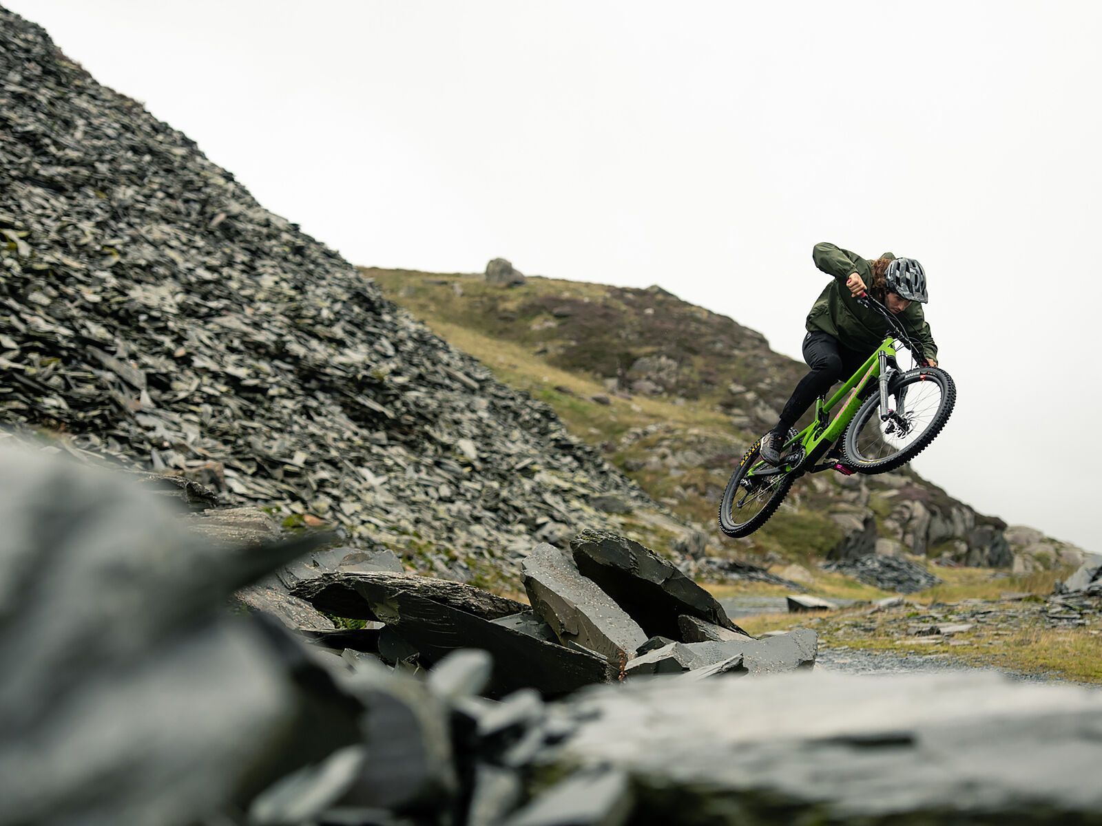 Santa Cruz Nomad CC X01 Air, adder green - Bild 8