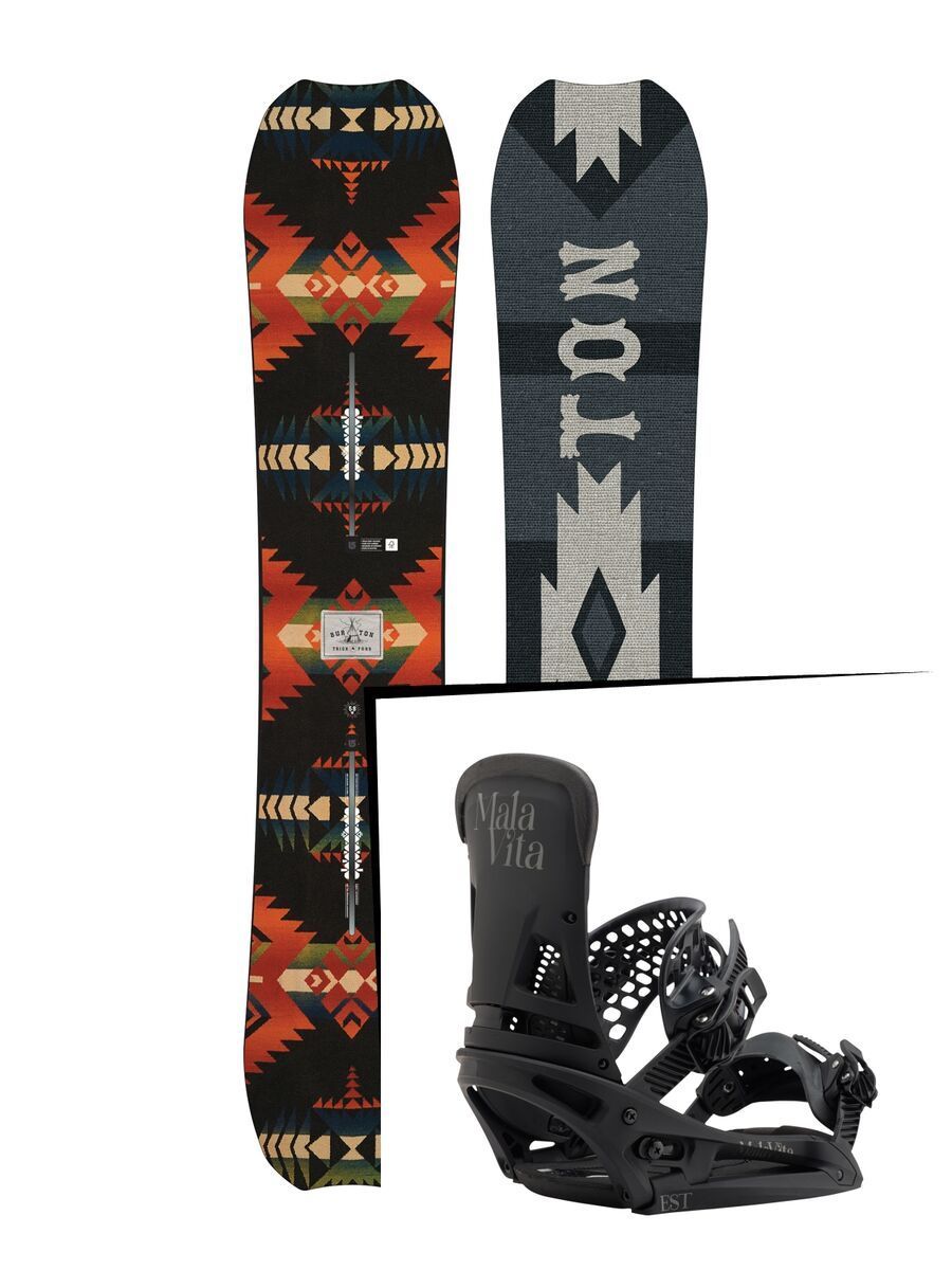 Set: Burton Trick Pony 2017 +  Malavita EST (1712858S) - Bild 1