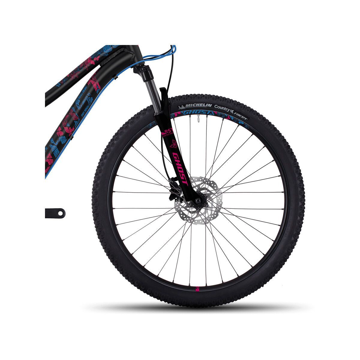 Ghost Lanao 2 AL 27.5, night black/riot blue/fuchsia pink - Bild 2