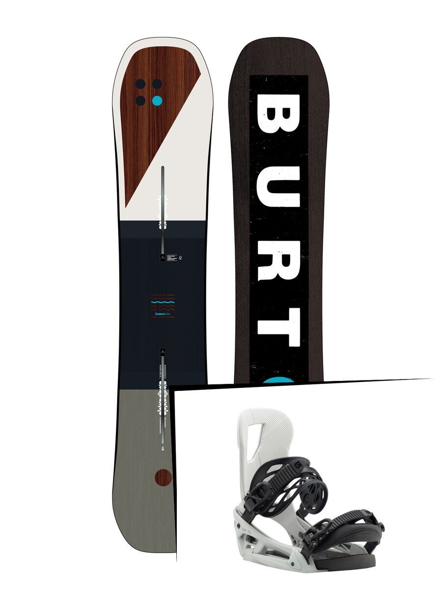Set: Burton Custom Flying V 2019 +  Cartel EST (1930918S) - Bild 1