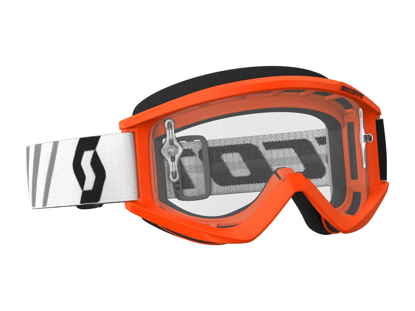 Scott Goggle Recoil Xi, orange/black/Lens: clear - Bild 1