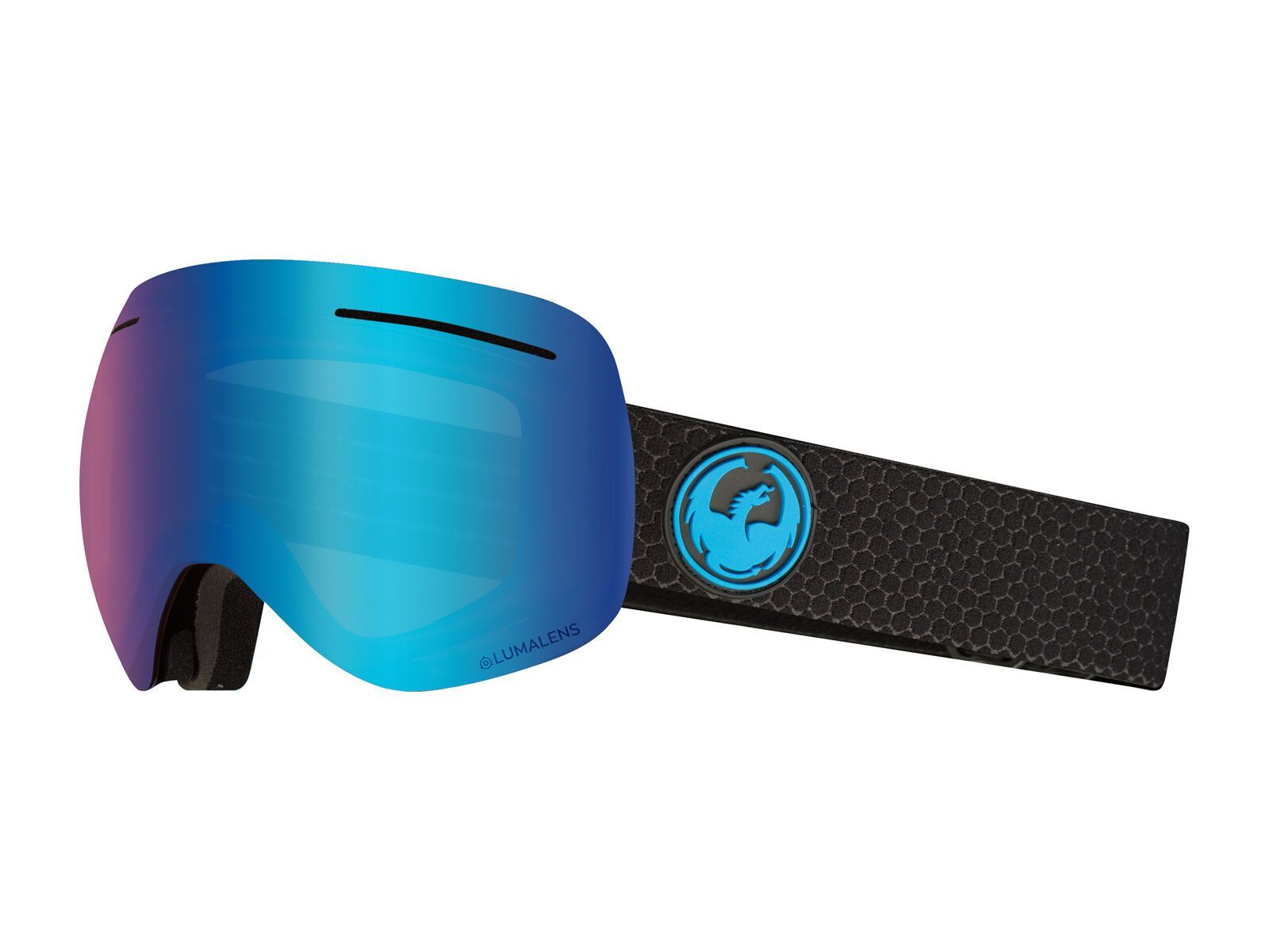 Dragon X1 inkl. WS, split/Lens: lumalens blue ionized - Bild 1