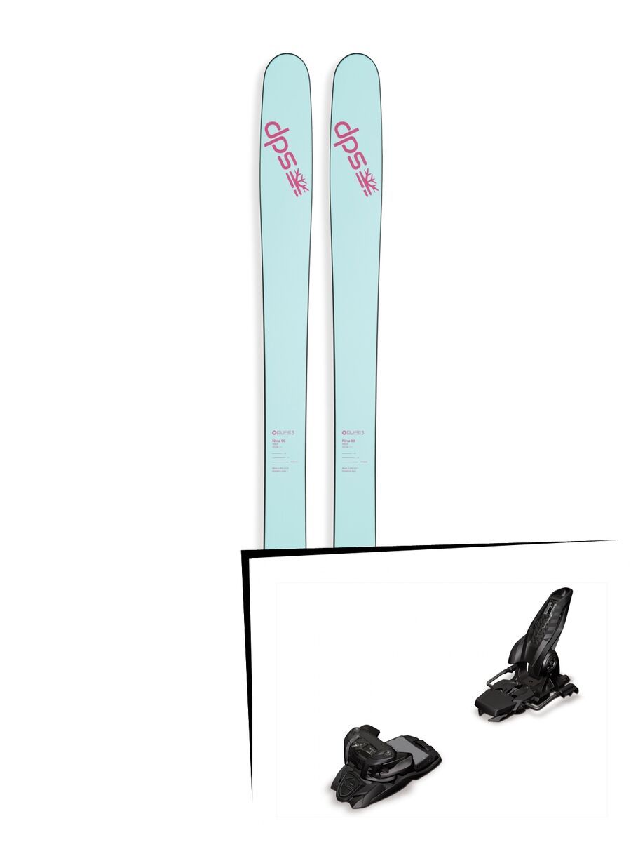 DPS Skis Set: Nina 99 Pure3 2016 + Marker Jester 16 - Bild 1