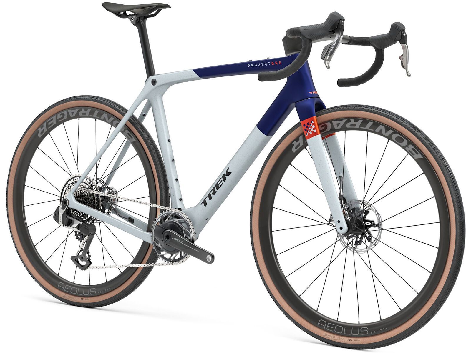 Trek Checkmate SLR 9 AXS, matte hex blue/plasma grey pearl - Bild 2