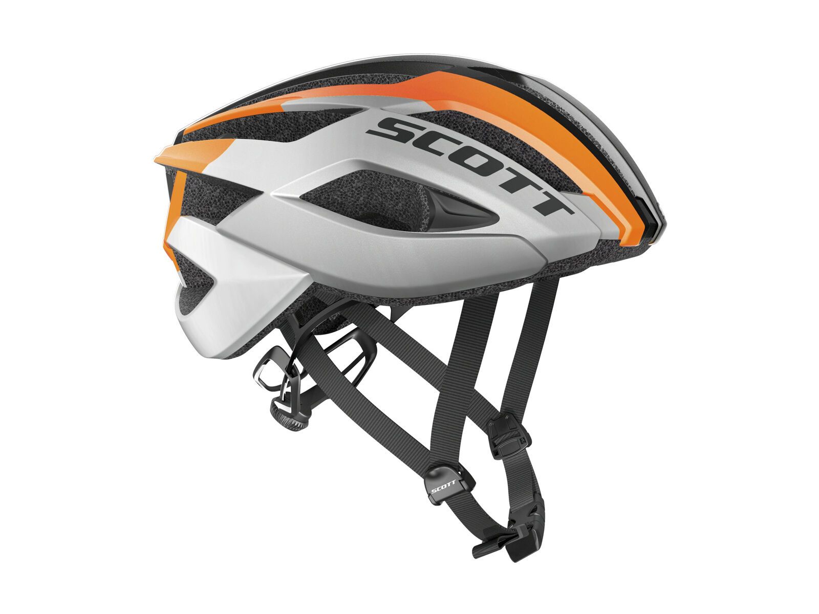 Scott Arx Helmet, grey/orange - Bild 1