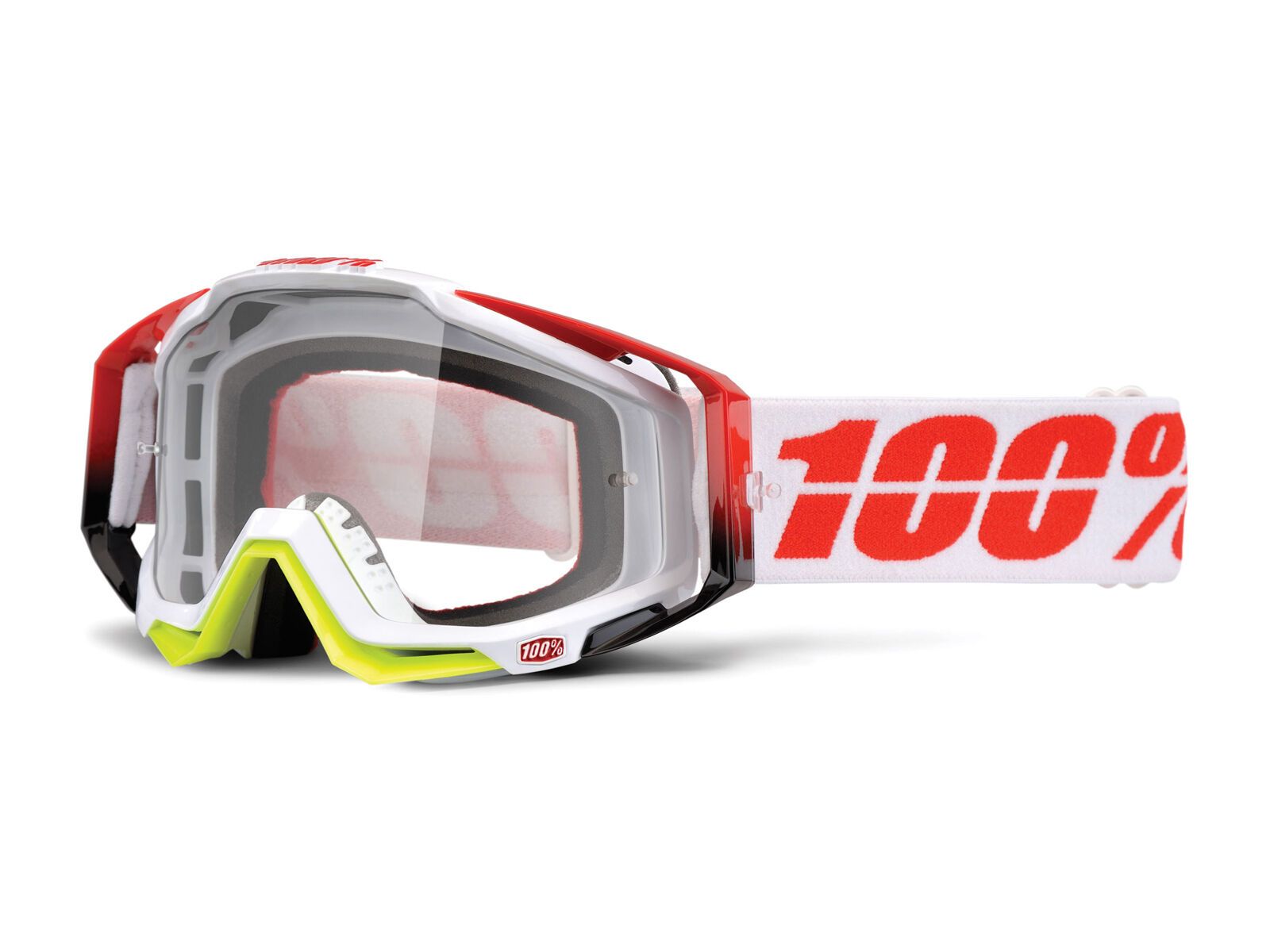 100% Racecraft inkl. Wechselscheibe, flush/Lens: mirror gold - Bild 3