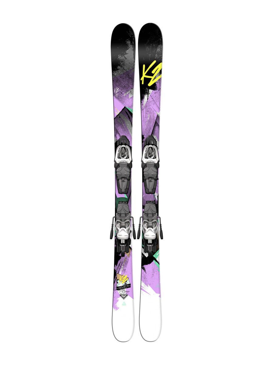 K2 Remedy 75 JR. Fastrak2 4.5 2015 - Ski-Set - Bild 1