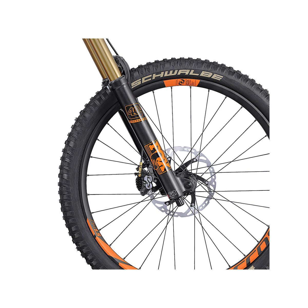 Scott Gambler 710, black/blue/orange - Bild 4