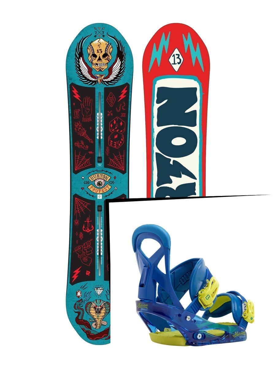 Set: Burton ProTest 2017 +  Mission Smalls (1191398S) - Bild 1