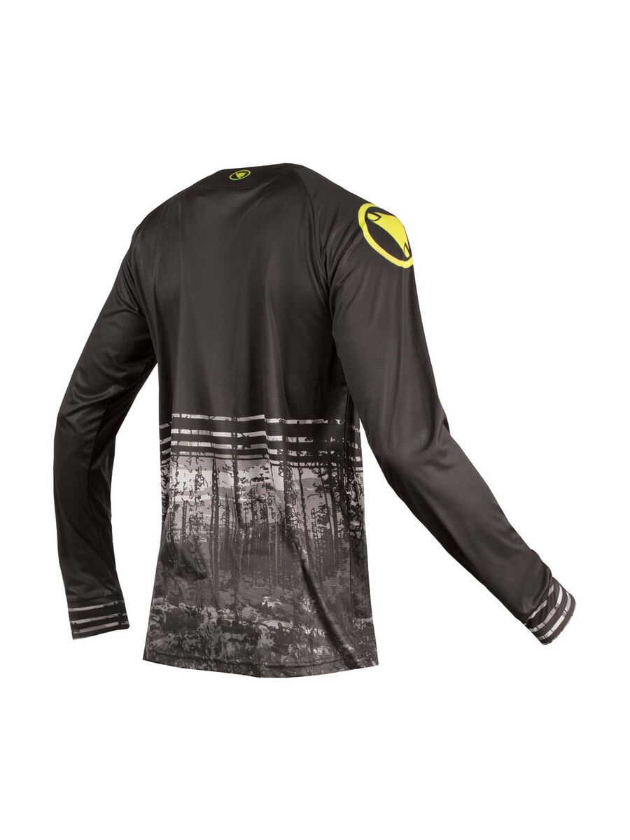 Endura MT500 L/S Print Tee II, schwarz - Bild 2