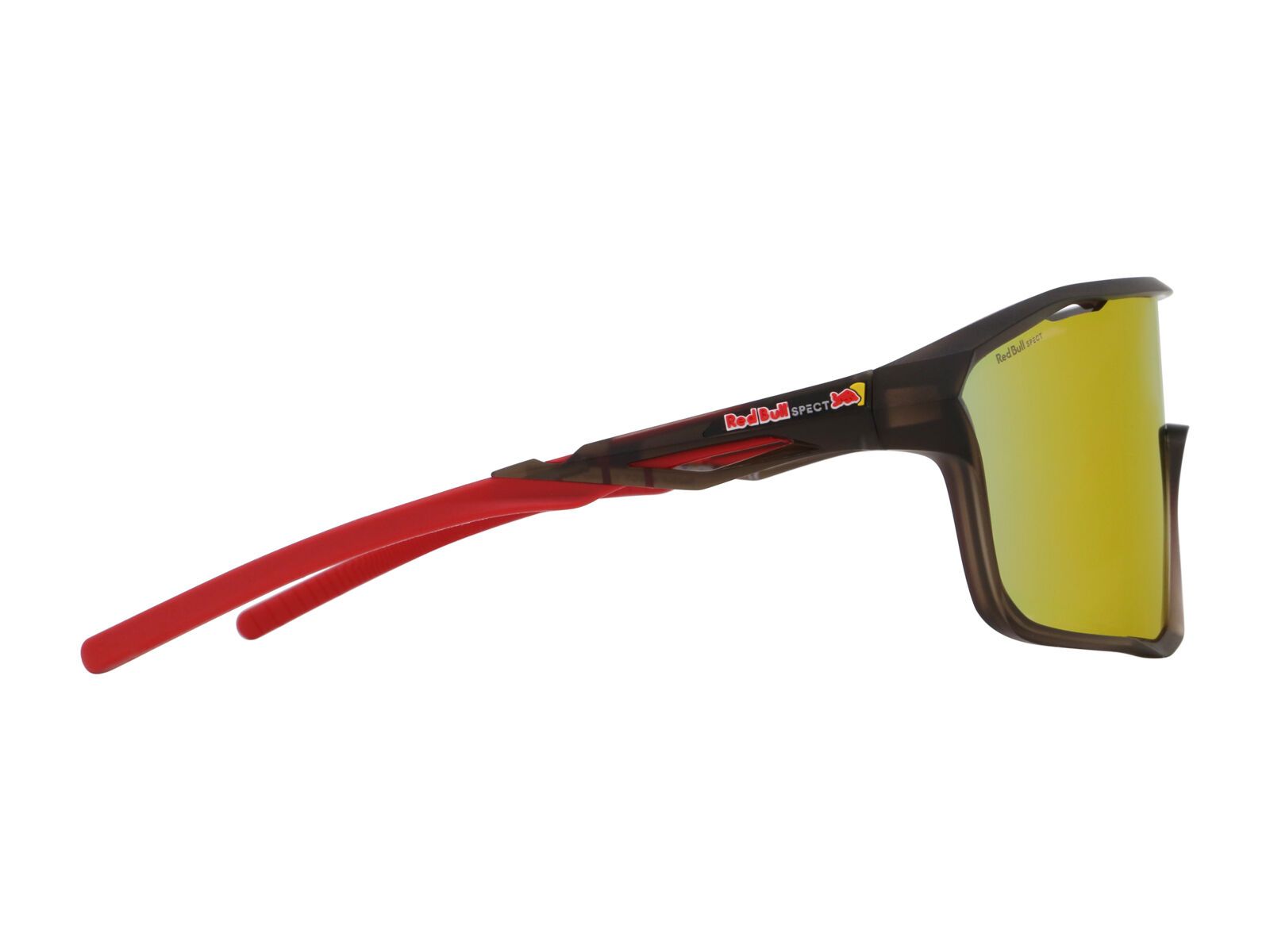 Red Bull Spect Eyewear Rumble, Red-Red Mirror / matt x'tal warm grey - Bild 2