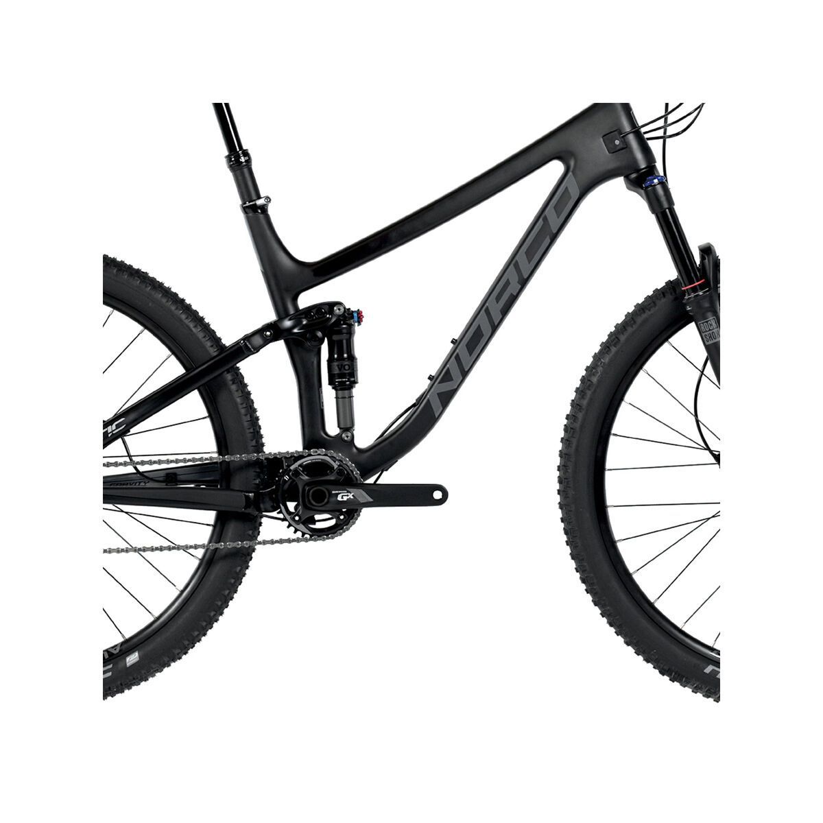 Norco Optic C 7.3, black/charcoal/chrome - Bild 3