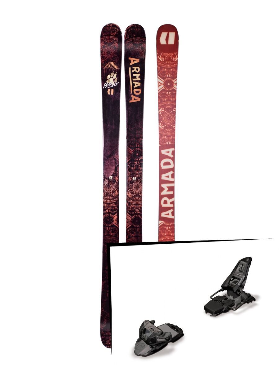 Set: Armada BDog 2018 + Marker Squire 11 black anthracite - Bild 1