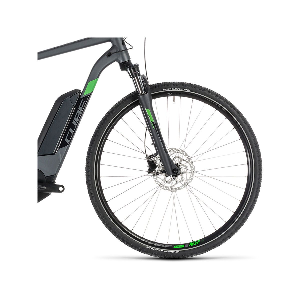 Cube Cross Hybrid Pro 400, iridium´n´green - Bild 2