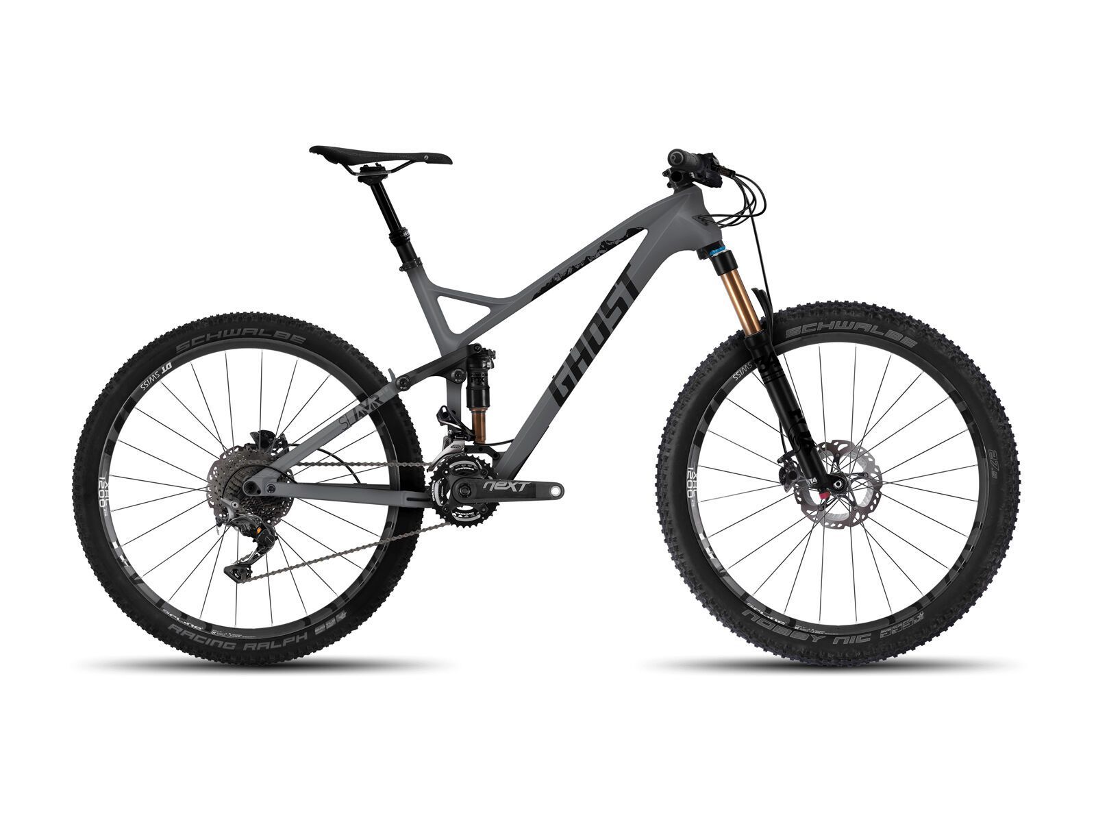 Ghost SL AMR 9 LC, micro chip gray/night black - Bild 1