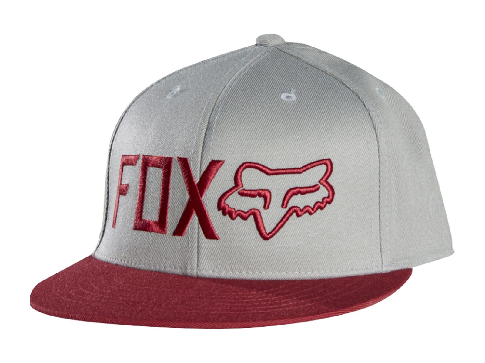 Fox Methods 210 Fitted Hat, grey - Bild 1