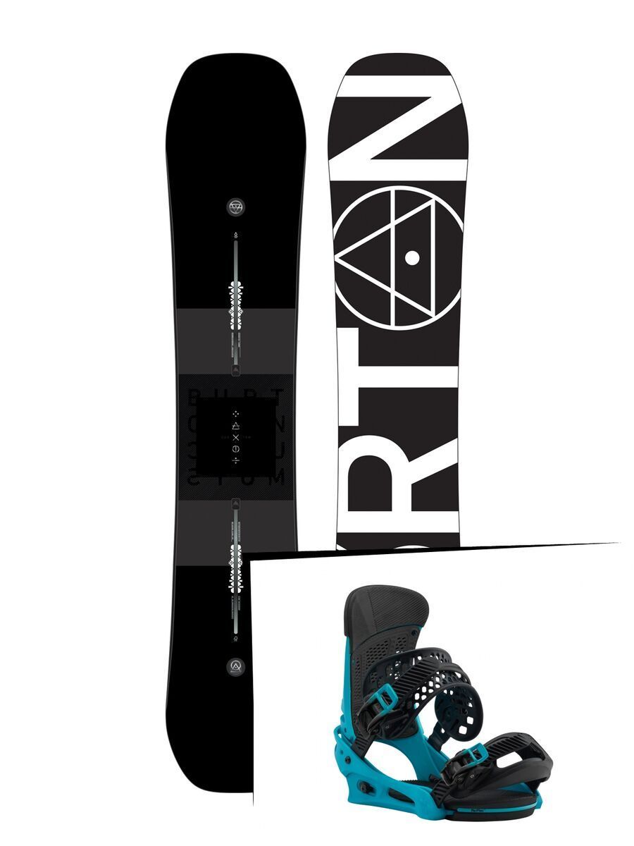 Set: Burton Custom X 2019 +  Malavita (1931034S) - Bild 1
