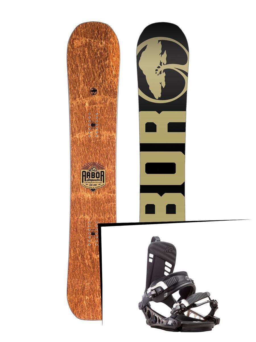 Set: Arbor Steepwater 2017 + K2 Cinch CTX (1728771S) - Bild 1