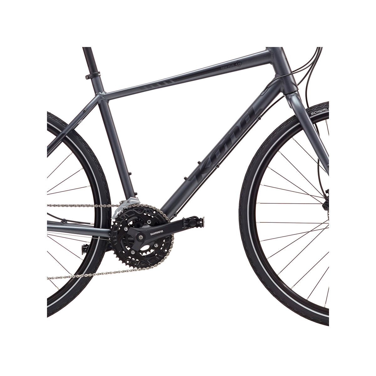 Kona Dew Plus, matt gray/black - Bild 3