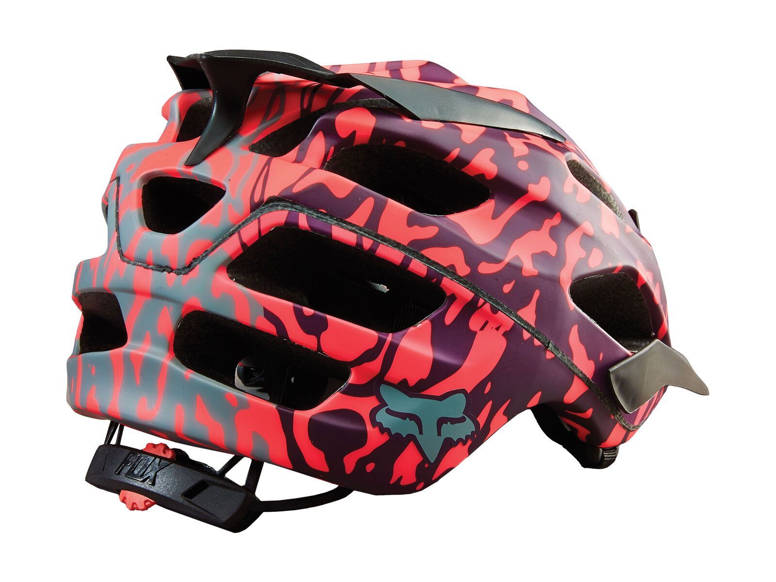 Fox Womens Flux Helmet, plum - Bild 2
