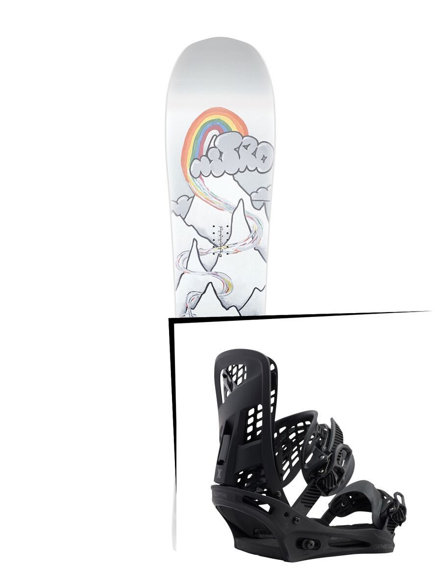 Set: Nitro Quiver Treehugger 2017 + Burton Genesis X (1712790S) - Bild 1