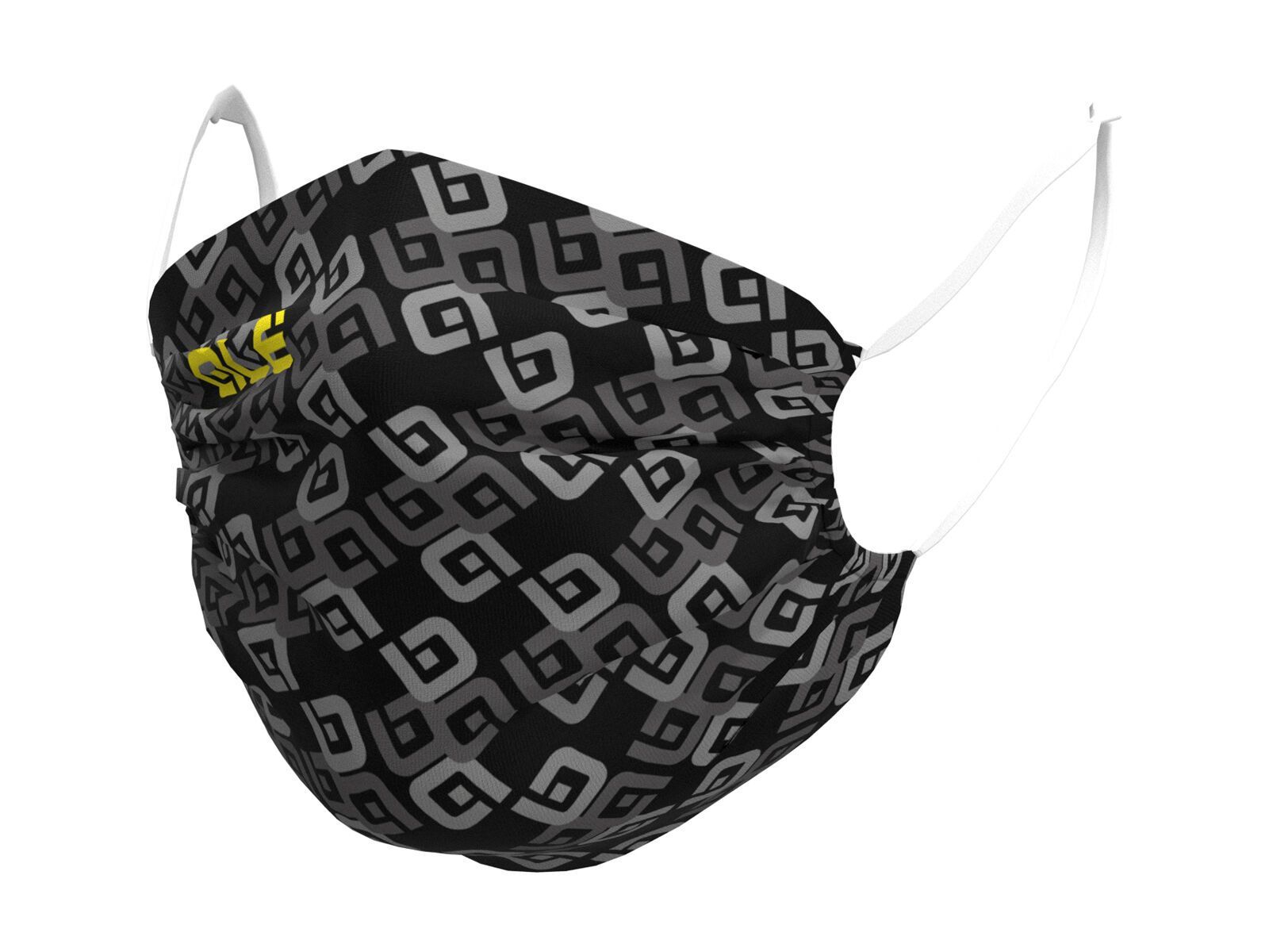 Ale Jacquard Face Mask (nicht retournierbar), black - Bild 1