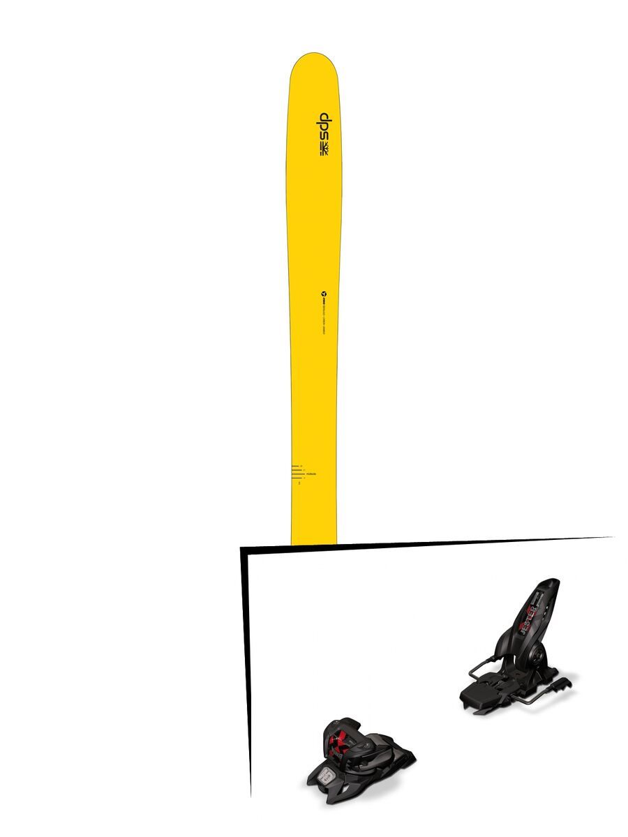 Set: DPS Skis Wailer 112 RP2 2016 + Marker Jester 16 ID (1685408) - Bild 1