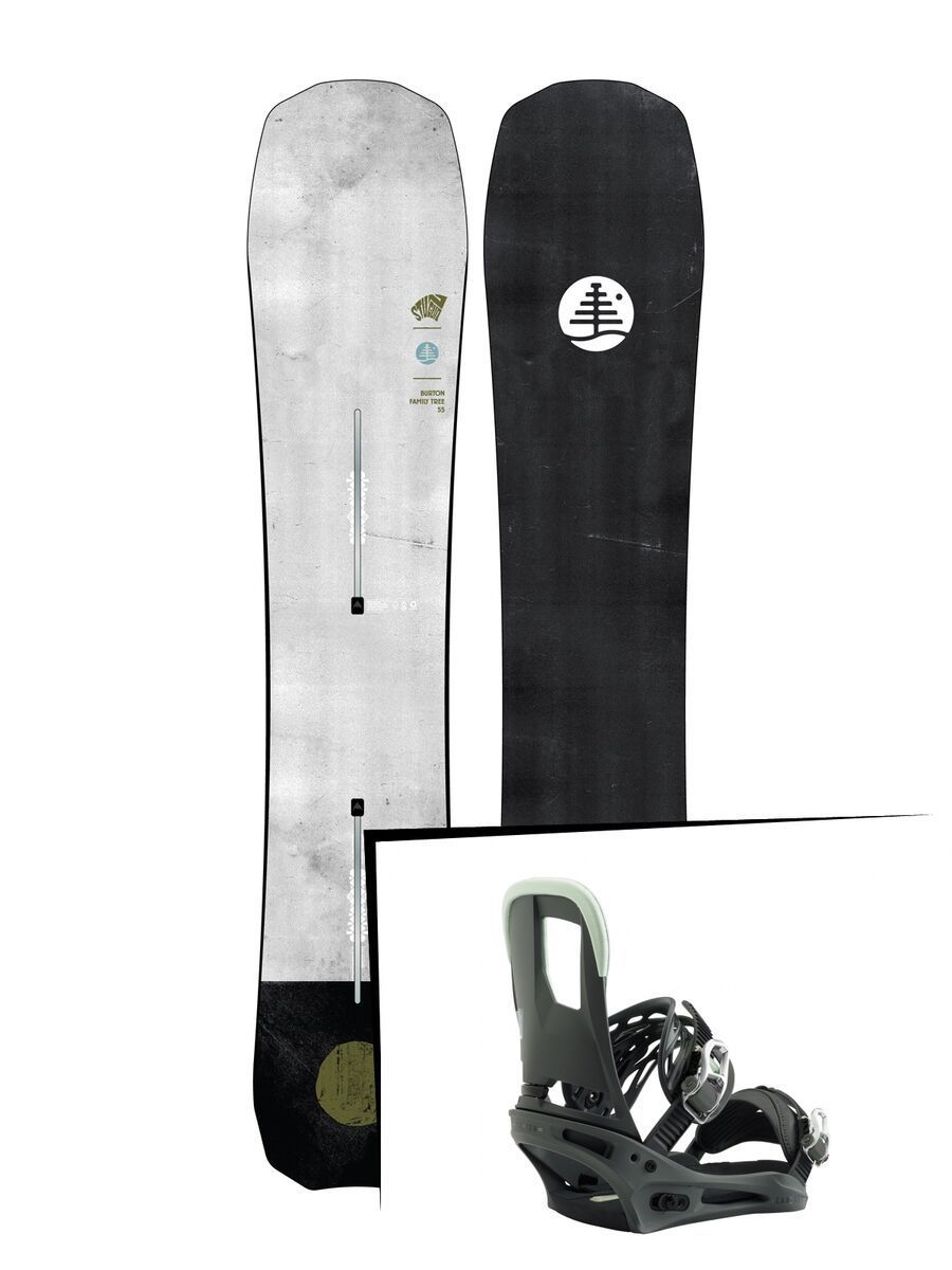 Set: Burton Family Tree Stun Gun 2019 + Burton Cartel salty shark - Bild 1