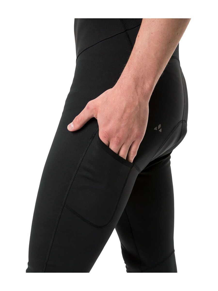 Vaude Men's Posta Warm Bib Tights, black - Bild 5
